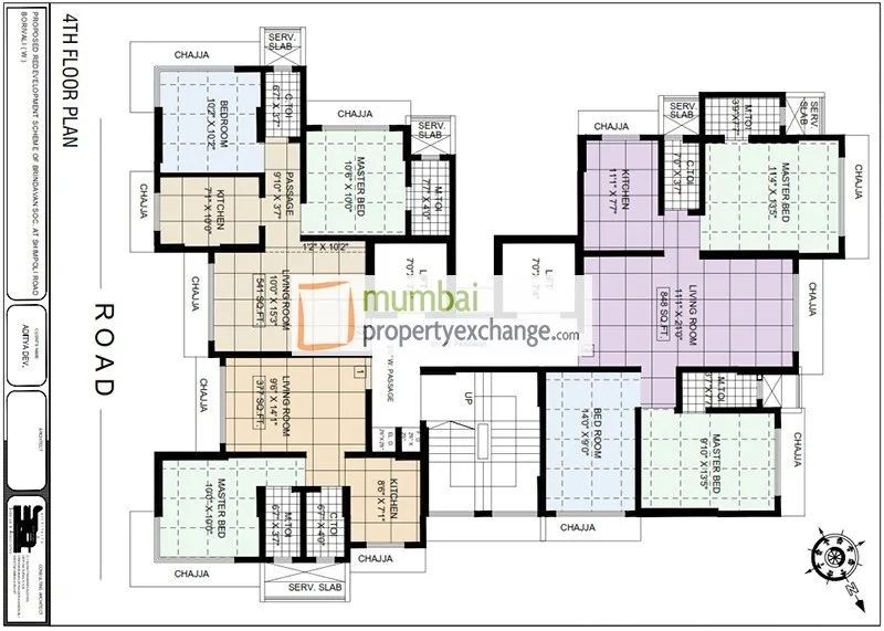 Brindavan Silver Park CHS, Borivali West — floor plan 1