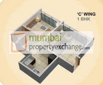 Ambe Sagar, Mulund West — floor plan 1