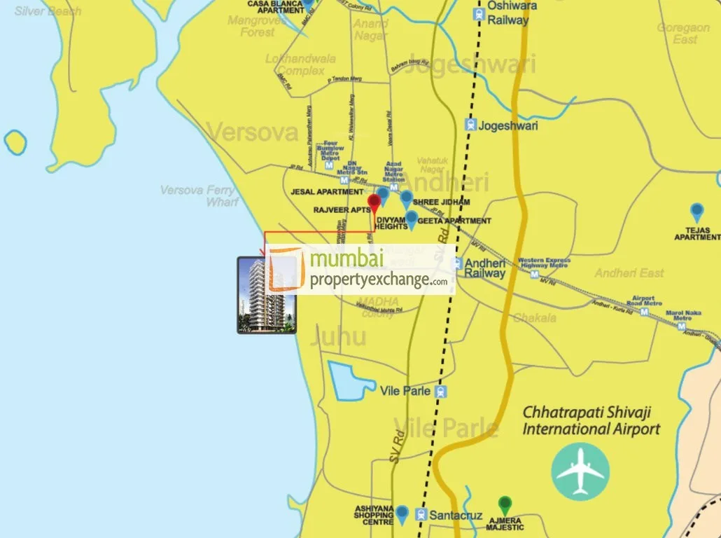 Rajveer Apartments, Andheri West — floor plan 2