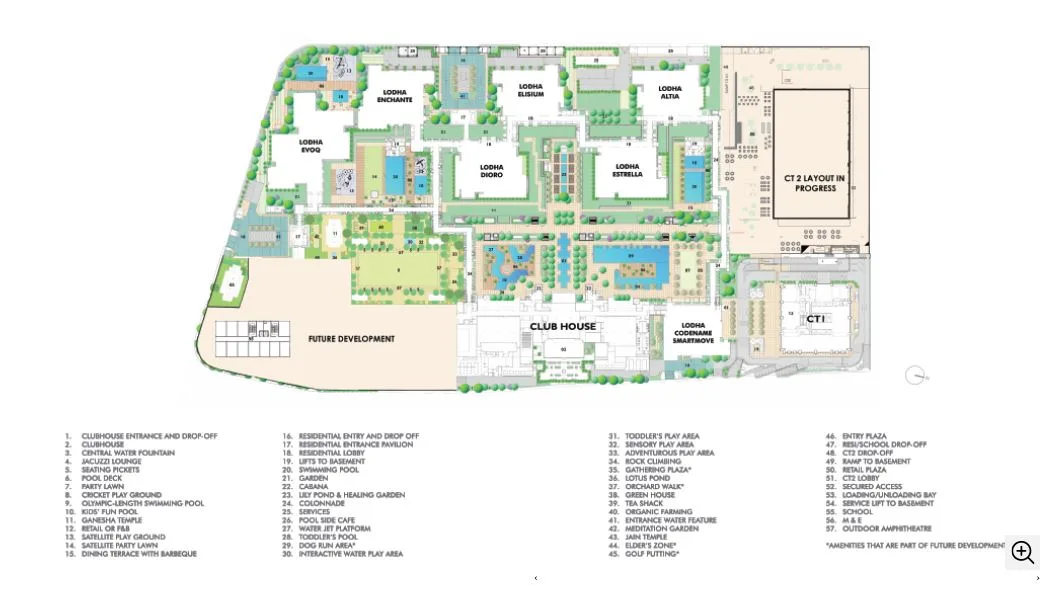Lodha Estrella, Wadala — floor plan 1