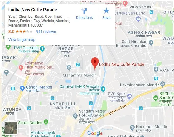 Lodha Estrella, Wadala — floor plan 2