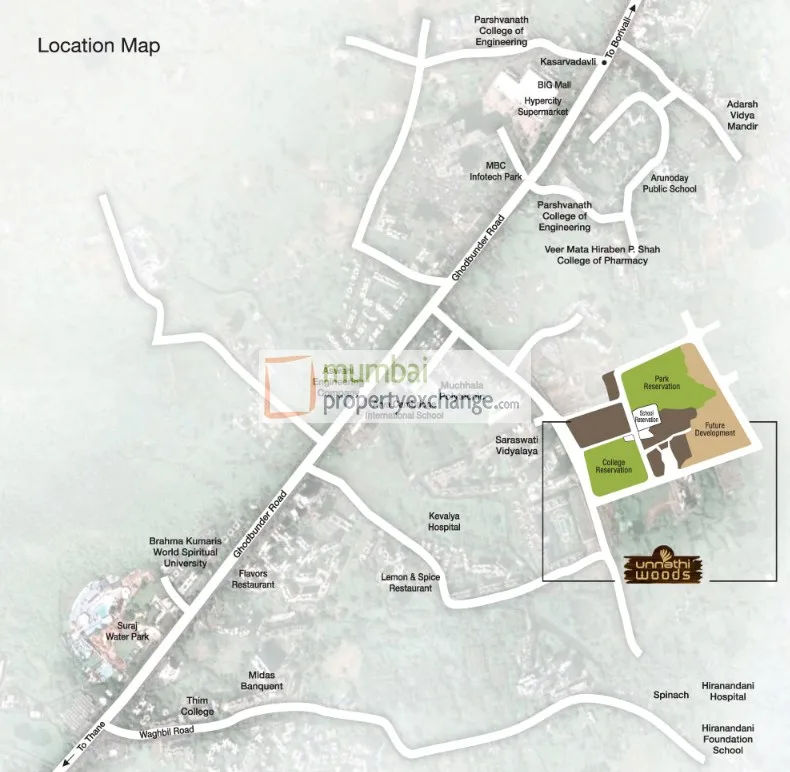 Unnathi Woods 6, Thane West — floor plan 2