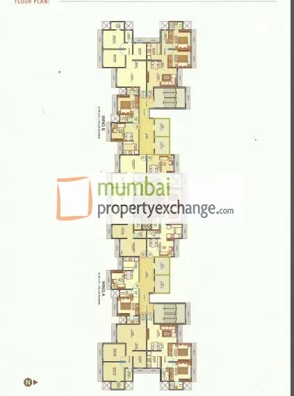 Eco Winds, Bhandup — floor plan 1