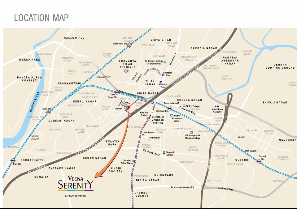 Veena Serenity, Chembur — floor plan 2