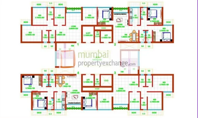 Balaji Symphony Phase 3, New Panvel — floor plan 1