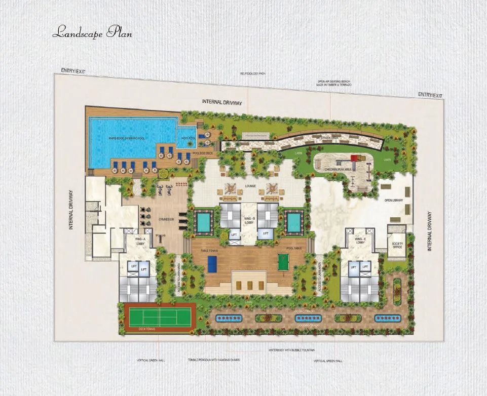 Akshar Alvario, Nerul — floor plan 1