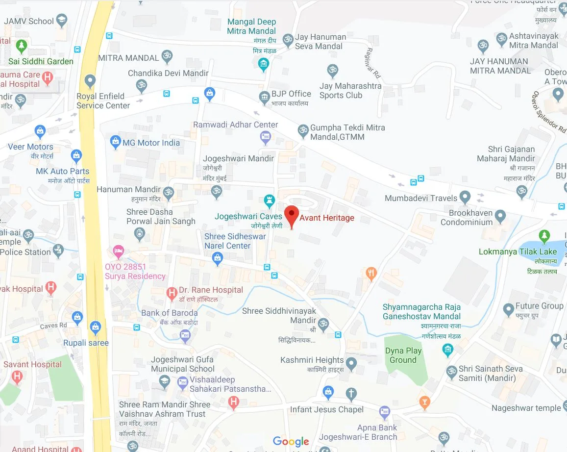 Avant Heritage, Jogeshwari — floor plan 2
