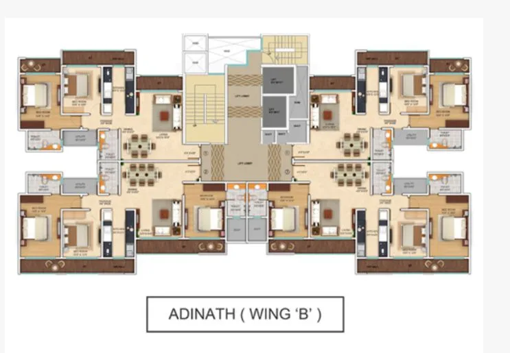 Neelkanth Enclave, Ghatkopar West — floor plan 1