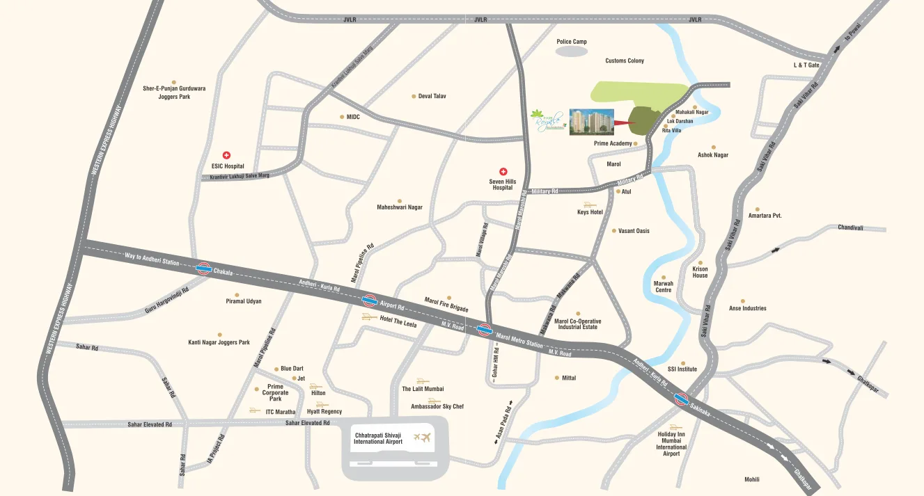 Park Royale, Andheri East — floor plan 2
