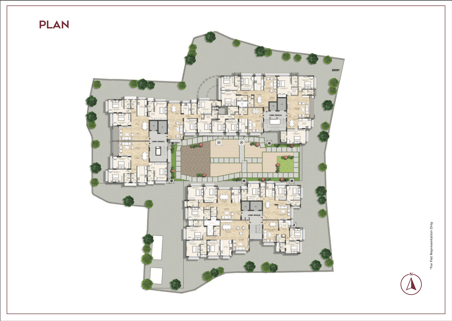 Bajaj Shubhada, Vile Parle East — floor plan 1