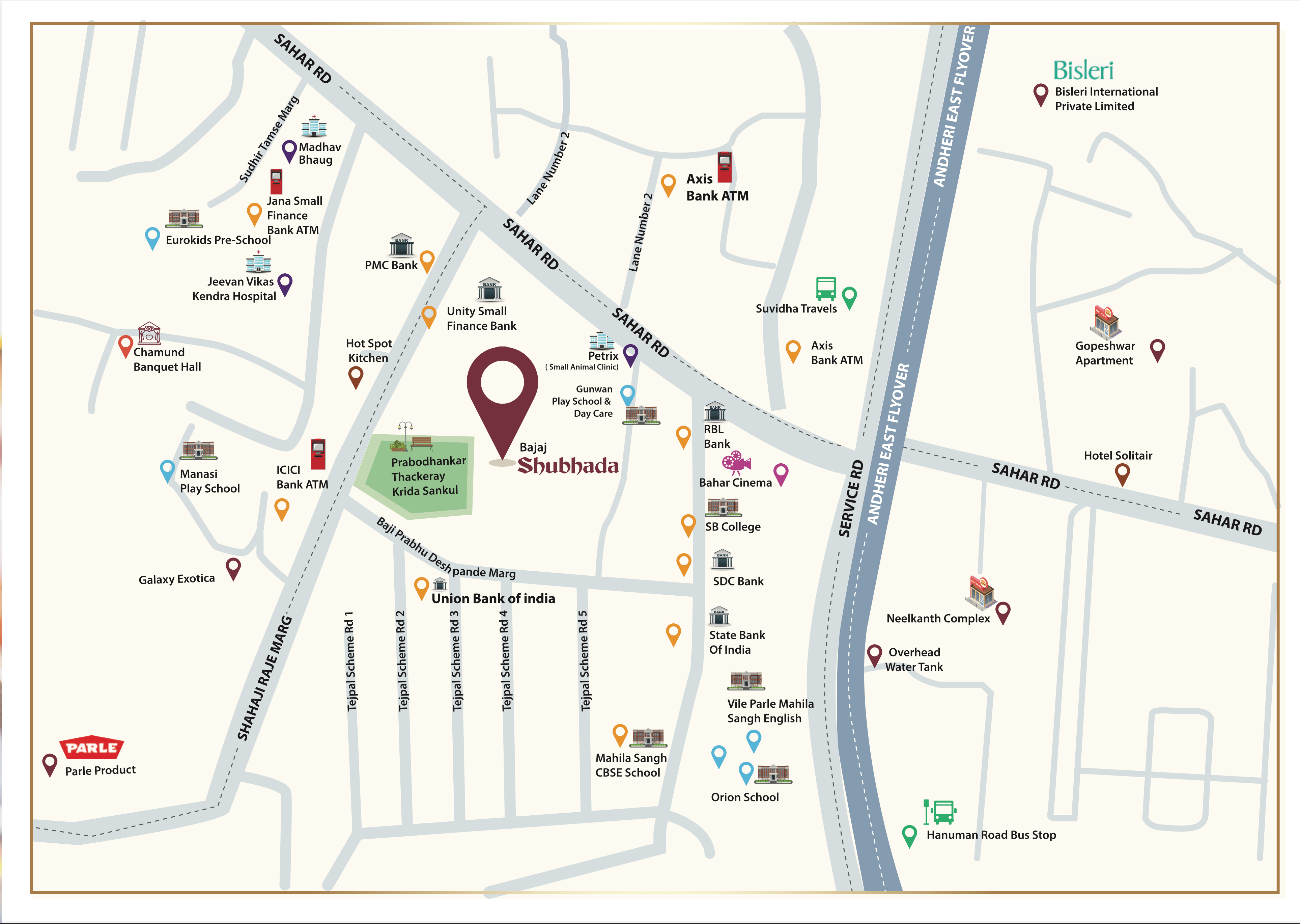 Bajaj Shubhada, Vile Parle East — floor plan 2