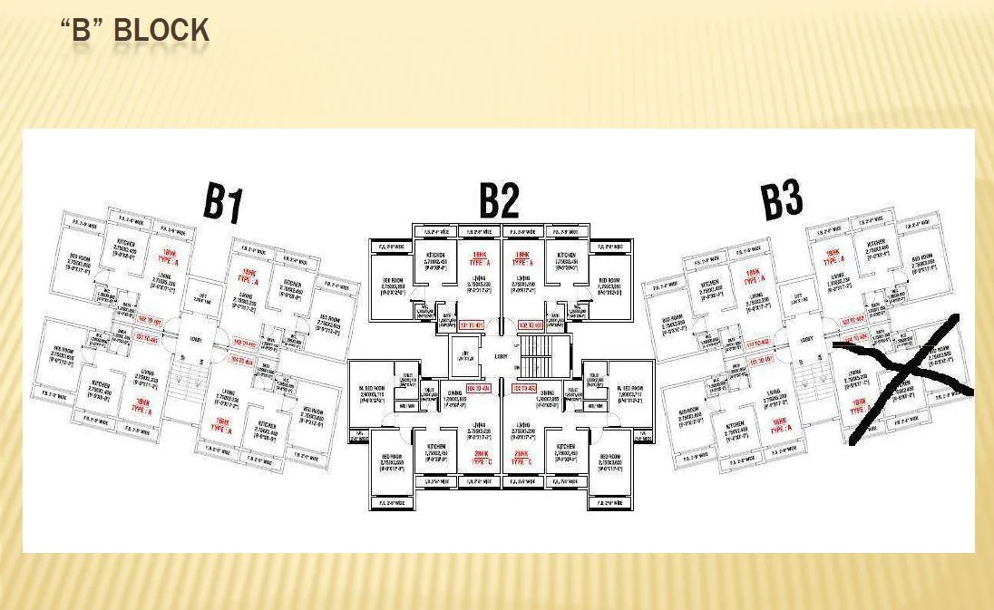 Arihant Anshula, Taloja — floor plan 1