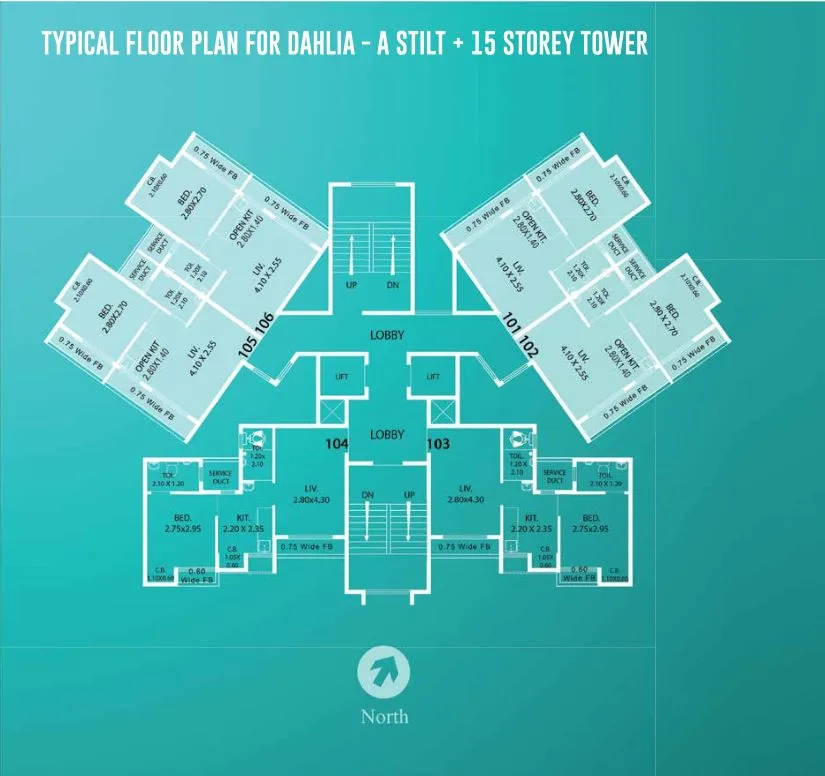Dahlia Bldg A D And E
