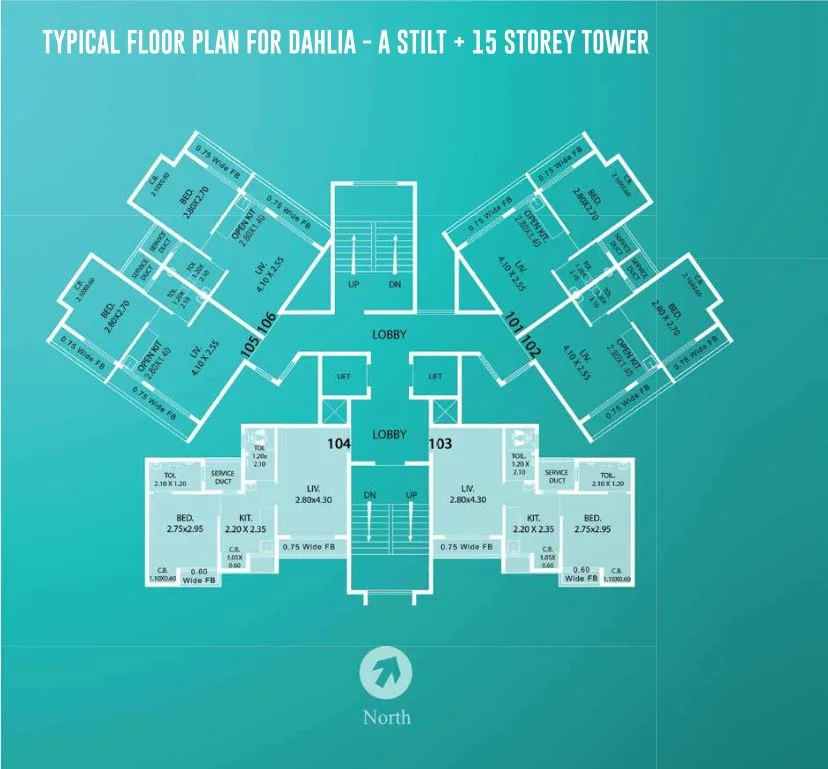 Dahlia Bldg A D And E