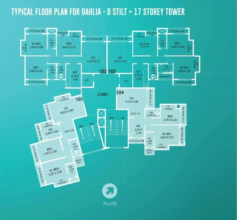 Dahlia Bldg A D And E