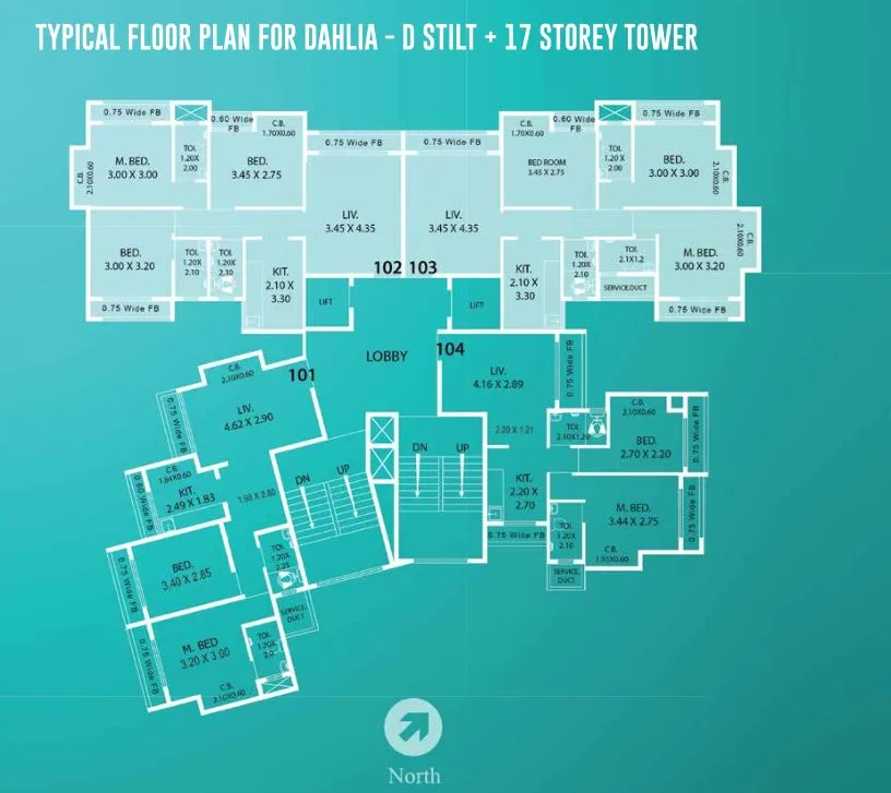 Dahlia Bldg A D And E