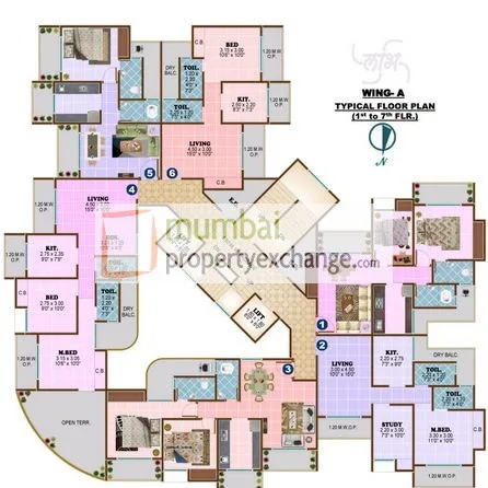 Pehla Ghar, Thane West — floor plan 1