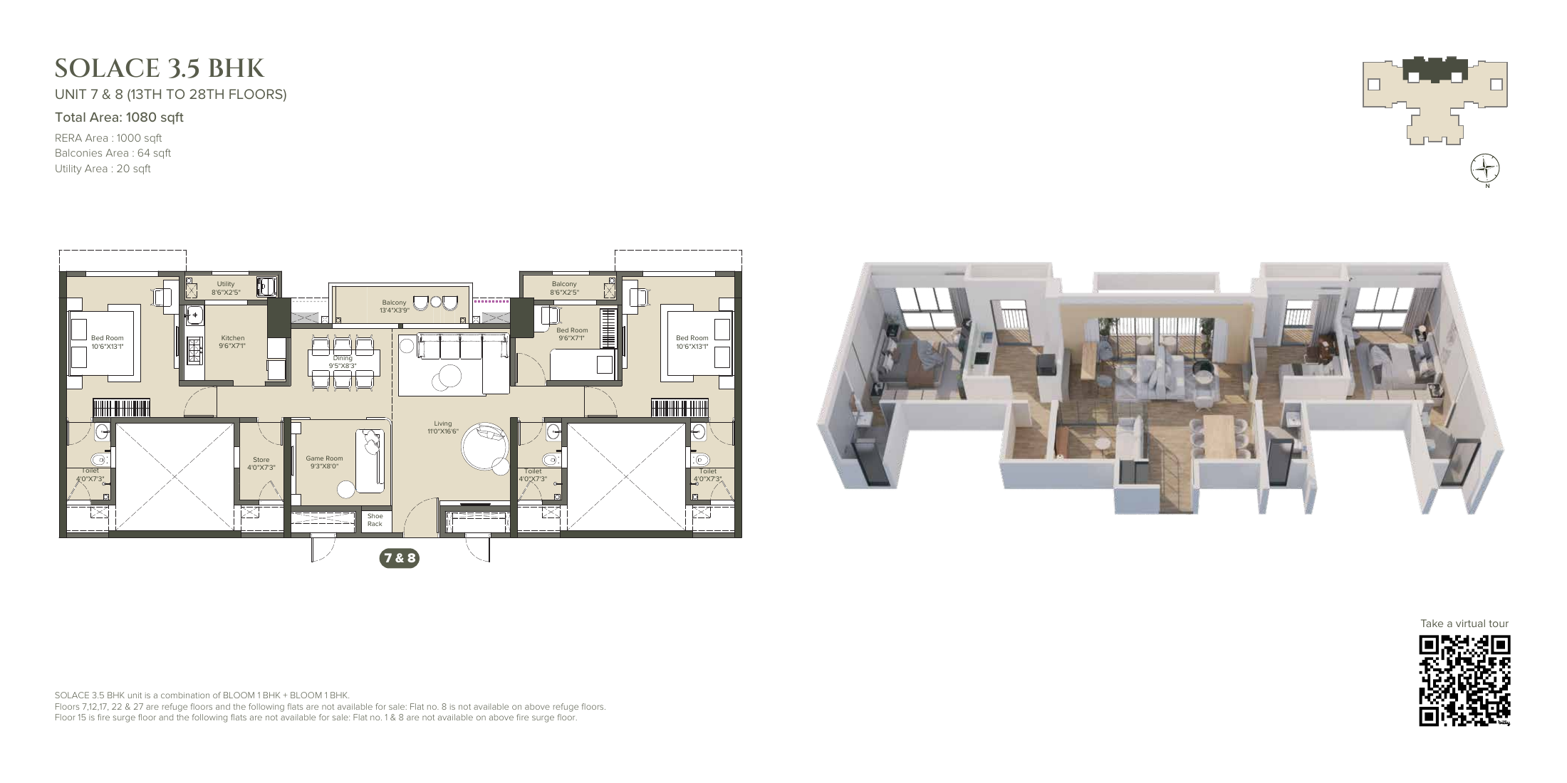 Marathon Nexzone Phase 3_S6 Wing A, Palaspe Phata — floor plan 4