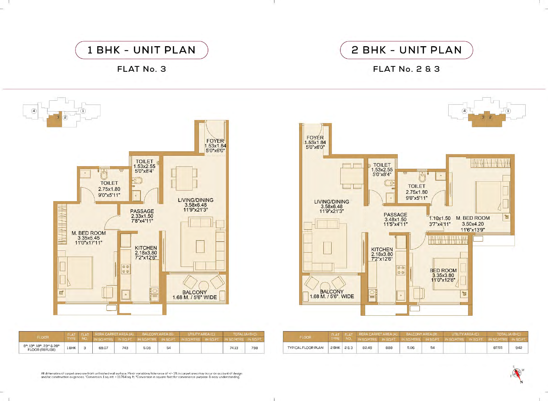 Dosti Primus, Balkum — floor plan 2