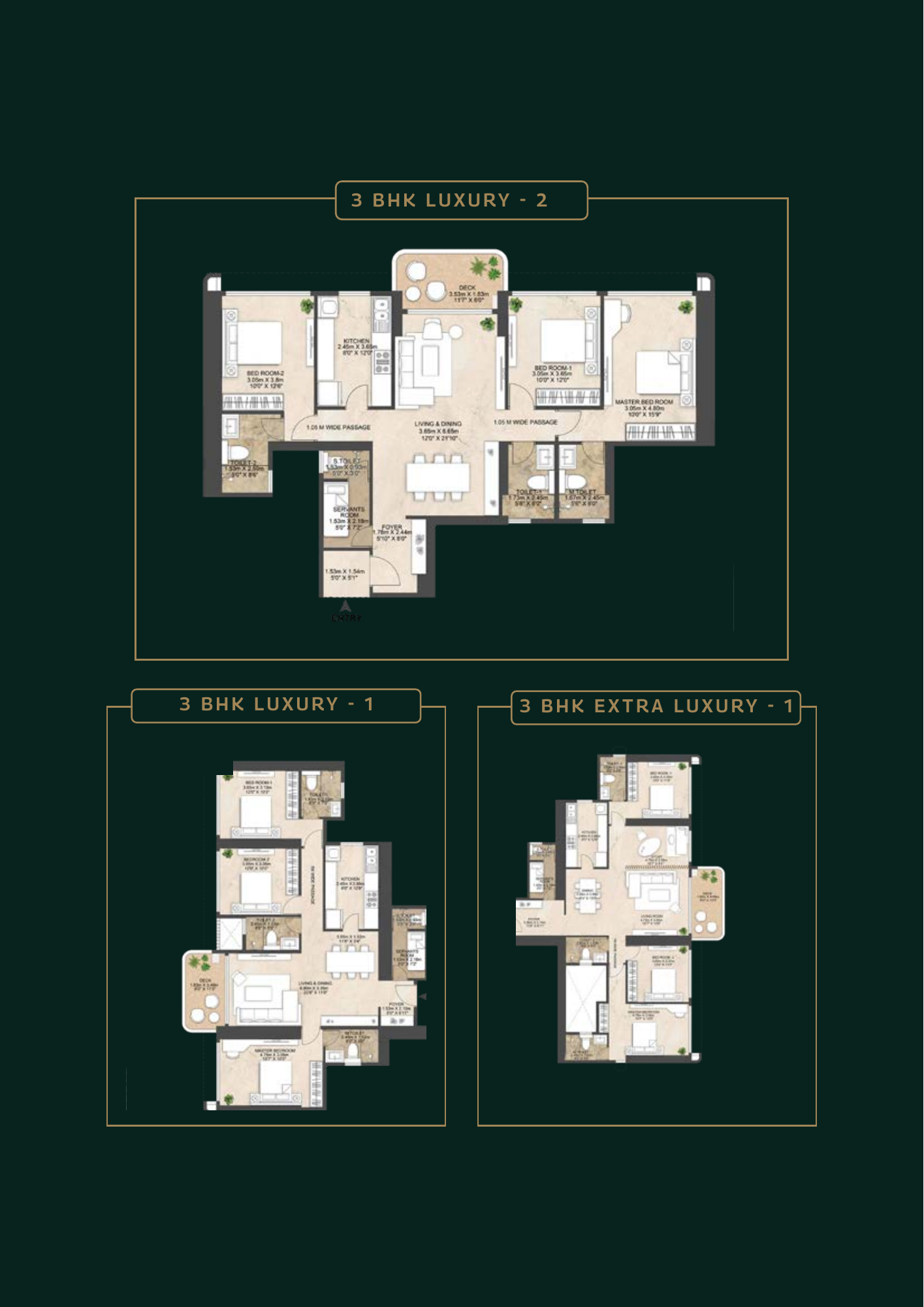 Mahindra BeaconHill, Mahalaxmi — floor plan 1