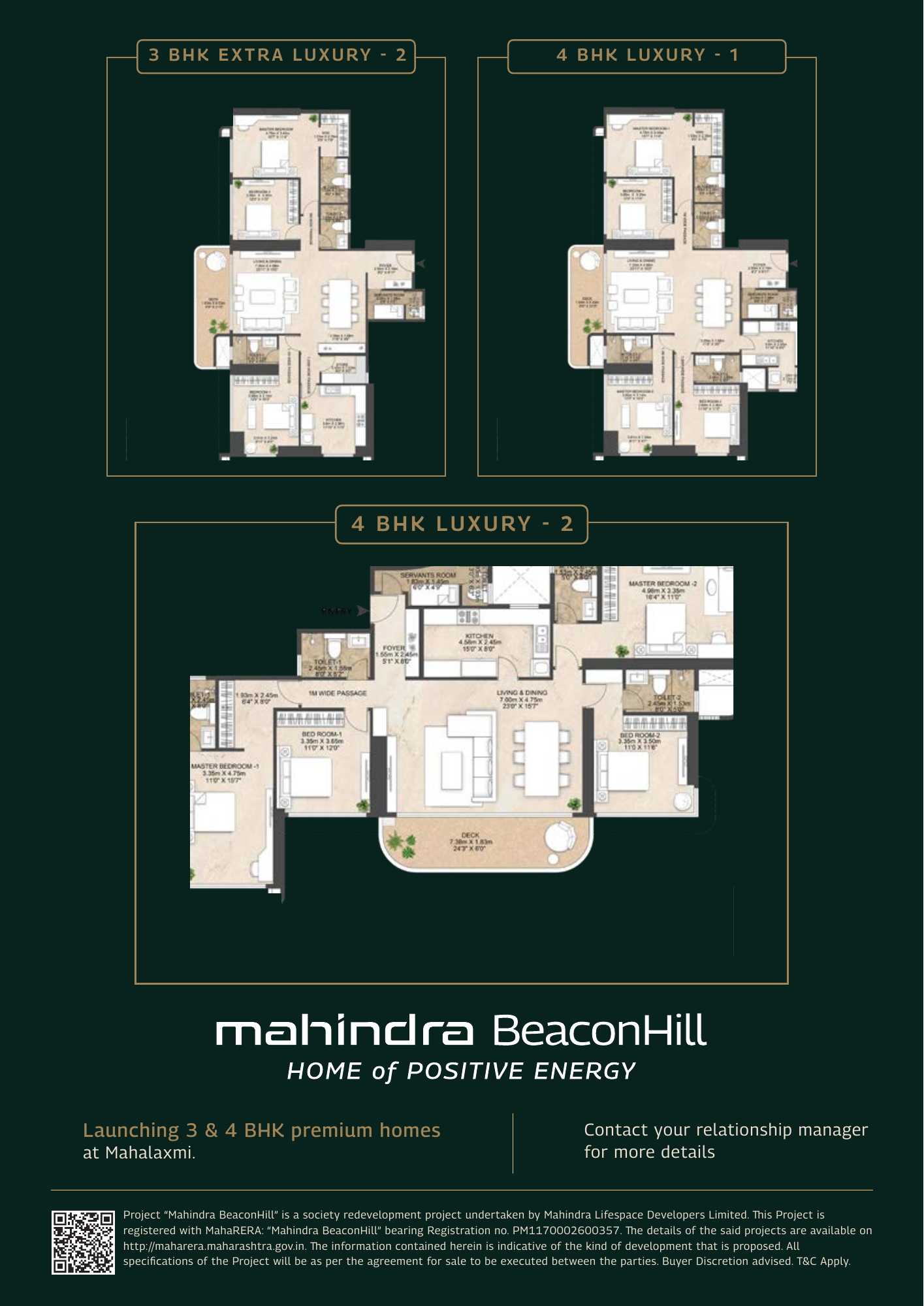 Mahindra BeaconHill, Mahalaxmi — floor plan 2