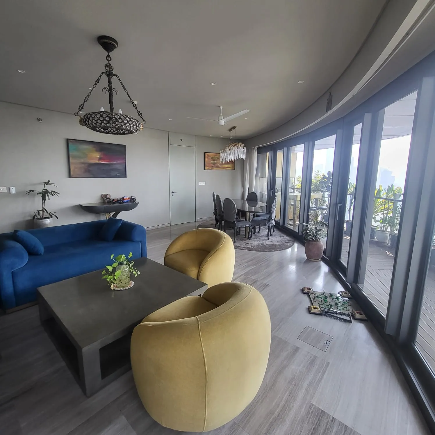 4 BHK Semi Furnished in Lodha World Crest, Lower Parel - Photo 3