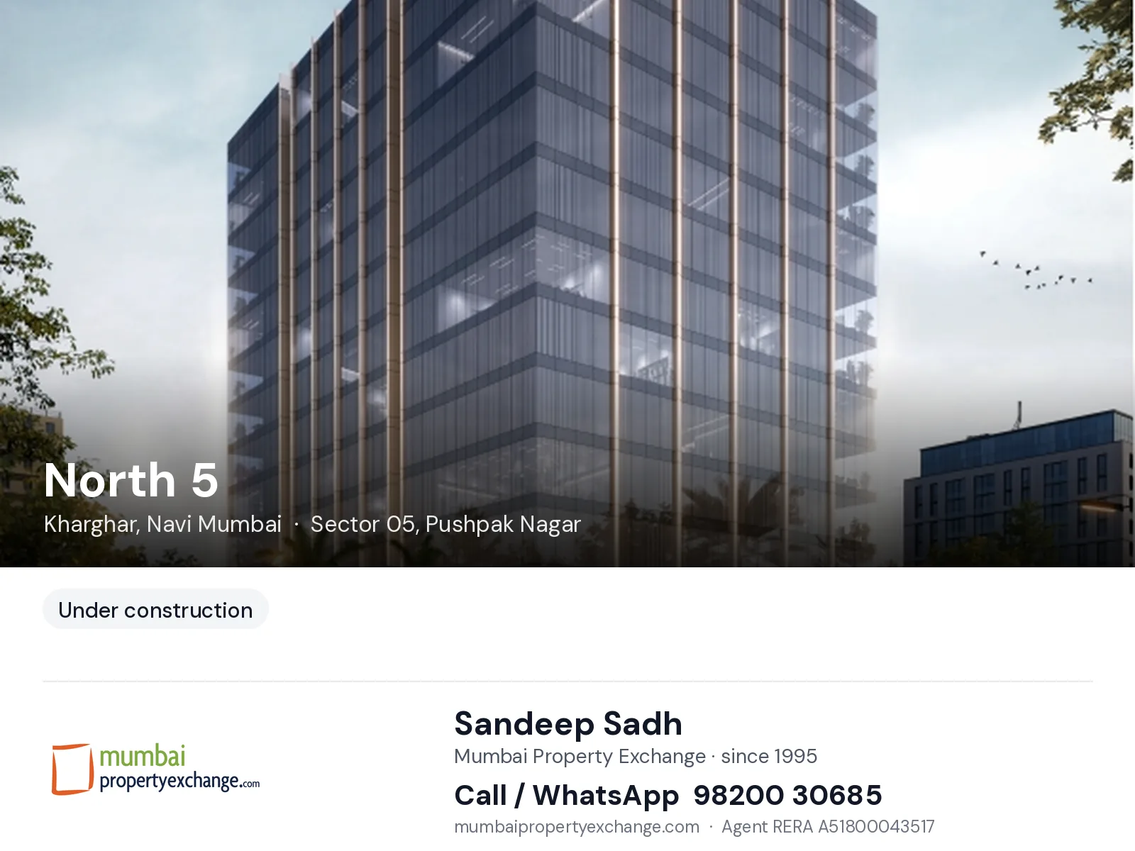 North 5 by Today Royal, Kharghar, Navi Mumbai — new project | Mumbai Property Exchange, Sandeep Sadh 98200 30685